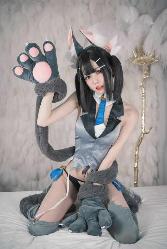 Cosplay你的负卿–卫宫美游猫耳MiyuEdelfelt