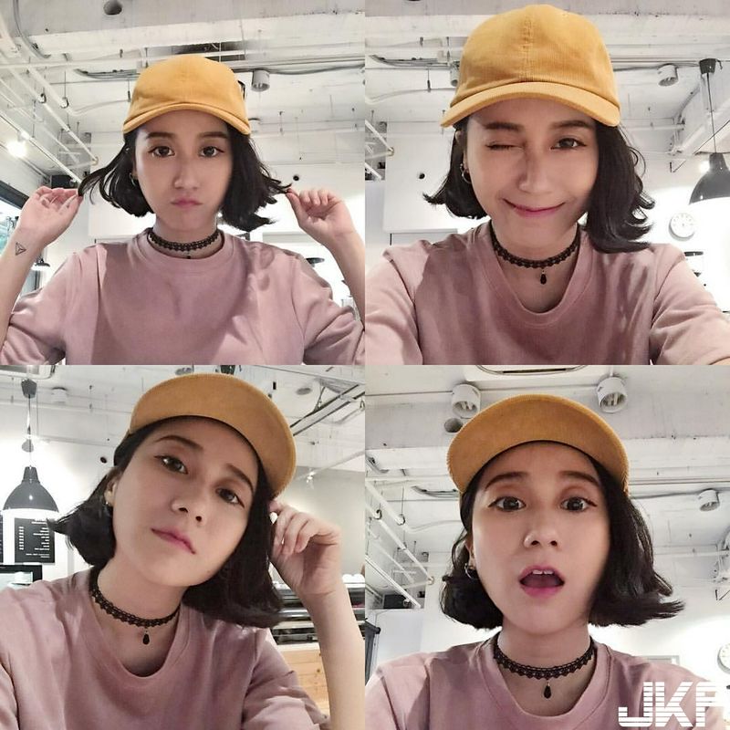 短发正妹ZooeyHuang这身材太不科学了