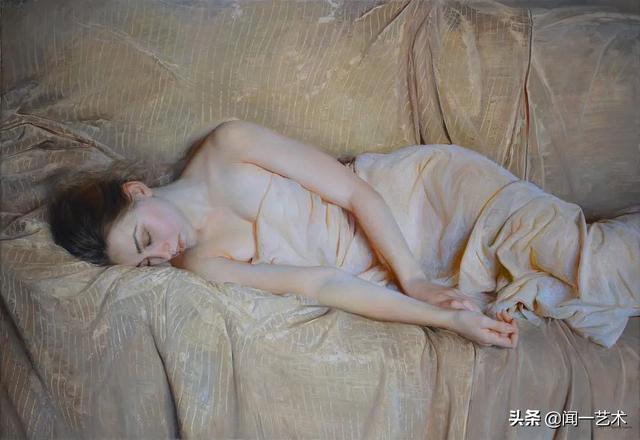 他的美女人体绘画撩人心怀!纯欲完美,令人赞叹