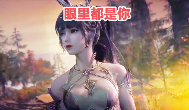 小舞仰头45度样子绝美,鼻子粉嫩红唇诱人,眼睛里全是唐三