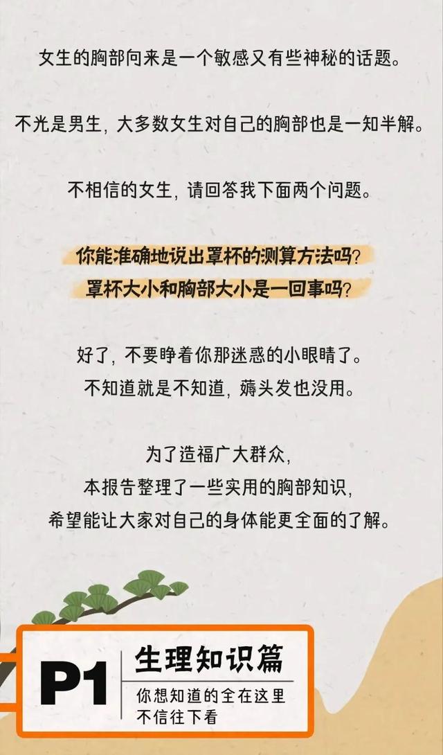 胸部的形状,可以分为几种?女人如何正确计算自己的罩杯?