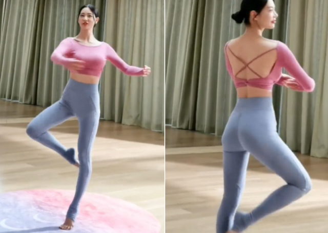 “第一美女”克拉拉大秀身材!转圈露出白皙美背,一双长腿好抢镜