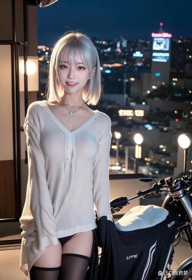 AI cos与真实的人类美女哪个更吸引人?40张AI cos美女图给你答案