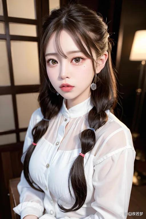 AI cos与真实的人类美女哪个更吸引人?40张AI cos美女图给你答案