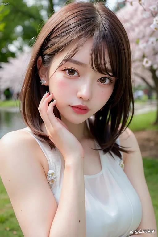 AI cos与真实的人类美女哪个更吸引人?40张AI cos美女图给你答案