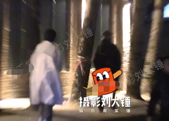 包贝尔与美女酒吧约会,两人当街暧昧拉扯,女方疑未满足男方要求