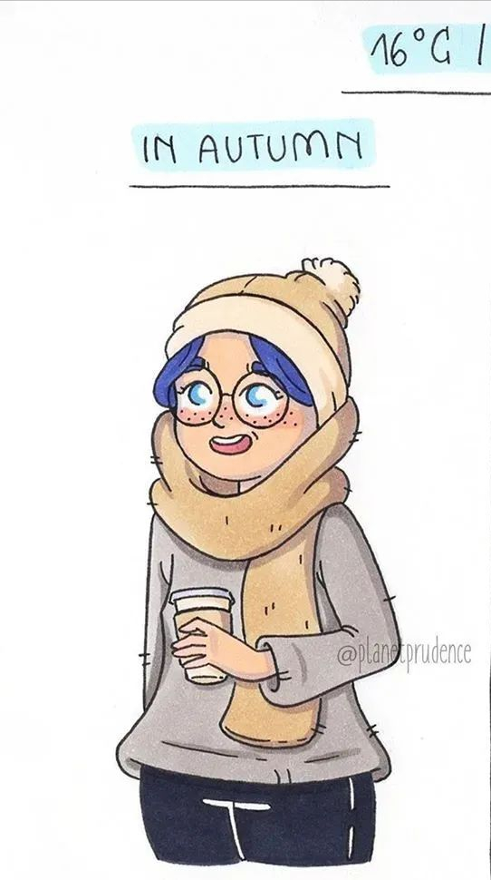 这位插画师画出女生隐私尴尬的日常,网友:是在我家装了摄像头?