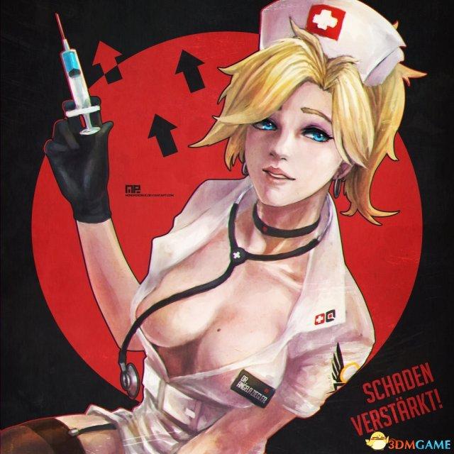 《守望先锋》同人美图欣赏 美女英雄露胸性感撩人