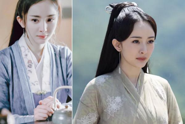 六大古装美人,佟丽娅力压杨紫,杨幂第二,第一如仙女