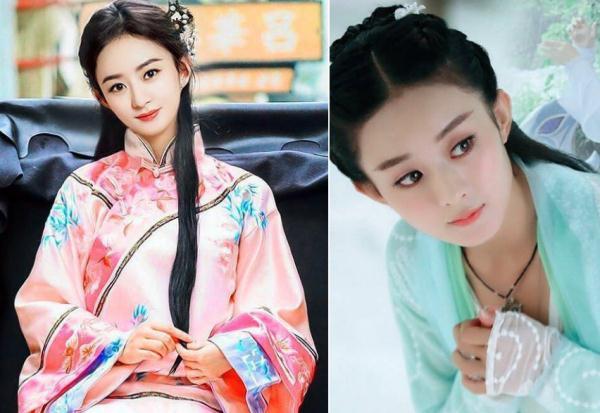 六大古装美人,佟丽娅力压杨紫,杨幂第二,第一如仙女