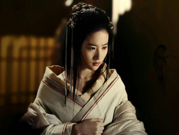 六大古装美人,佟丽娅力压杨紫,杨幂第二,第一如仙女