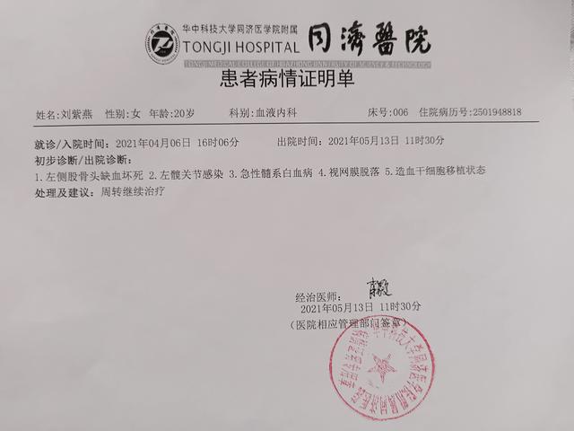 16岁美少女突发重病变丑仍乐观,病床上放声高歌,安慰爸爸不要哭