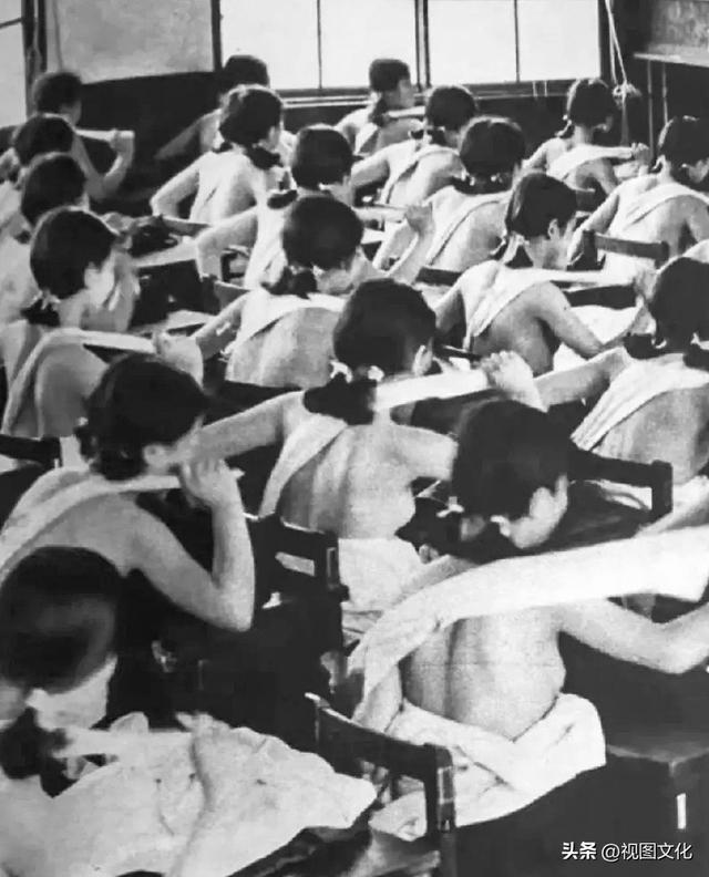 18张图片观天下:日本女生搓上身磨练军国女性,意气风发的铁娘子