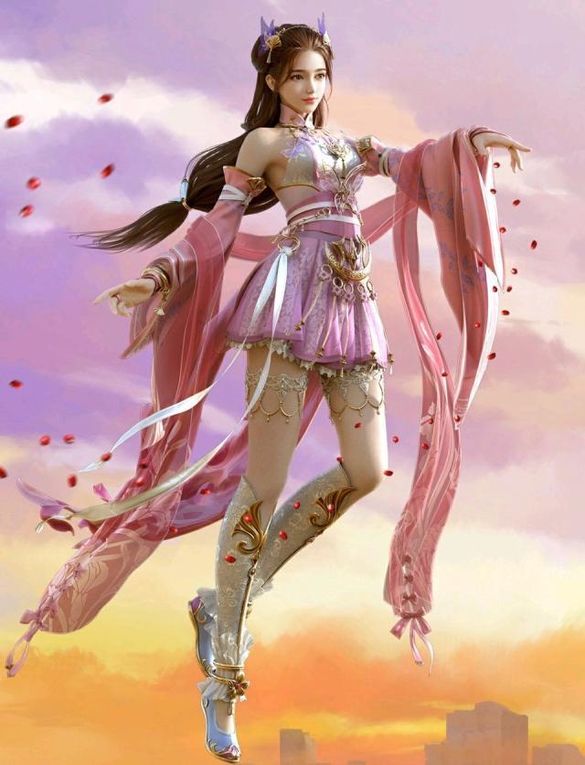 斗破苍穹四美女,小医仙惊艳,薰儿仙气飘飘,网友呼吁动画学起来