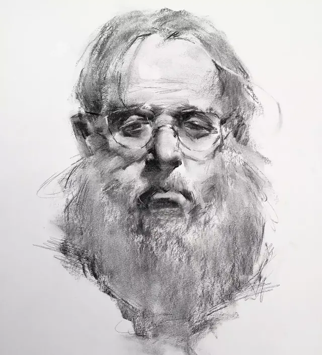虽然是人体艺术,但是你们看美国艺术家的作品,总该只能学技术了