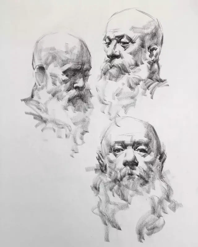 虽然是人体艺术,但是你们看美国艺术家的作品,总该只能学技术了