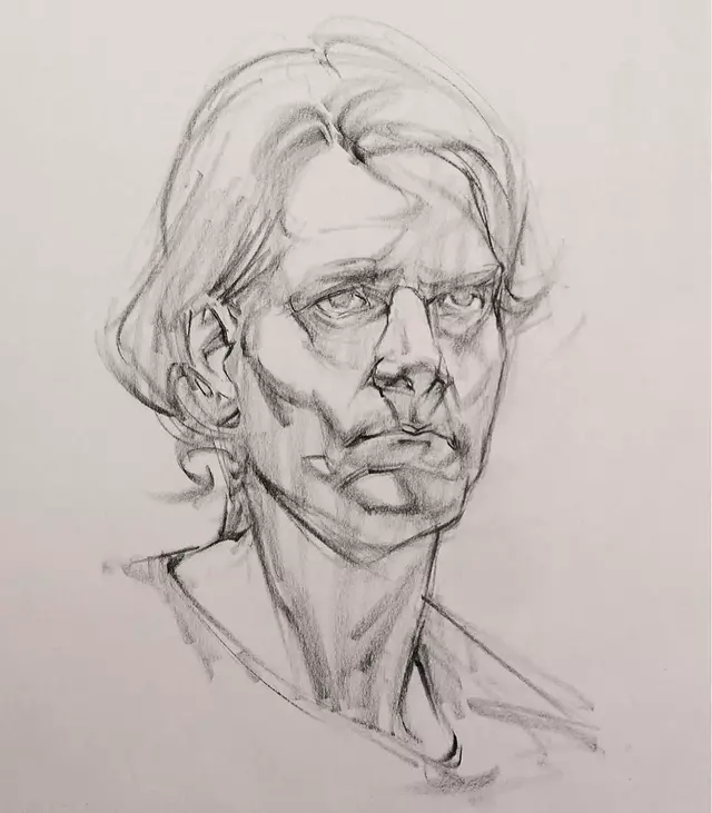 虽然是人体艺术,但是你们看美国艺术家的作品,总该只能学技术了