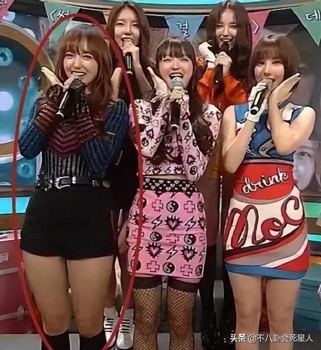 看脸90斤,看腿150斤,这7位女星小脸配粗腿,身材太不协调