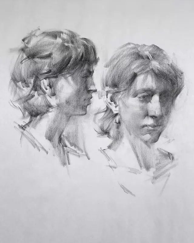 虽然是人体艺术,但是你们看美国艺术家的作品,总该只能学技术了
