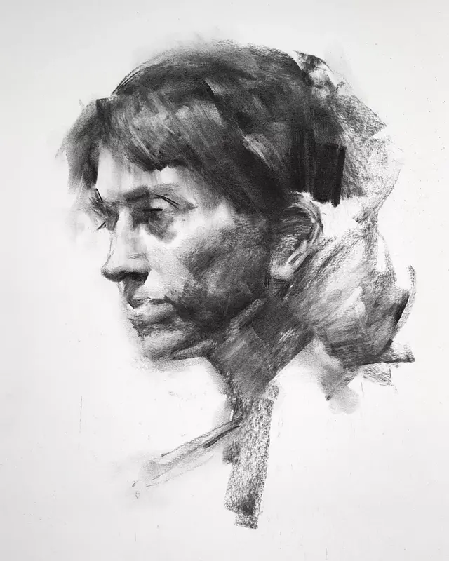 虽然是人体艺术,但是你们看美国艺术家的作品,总该只能学技术了