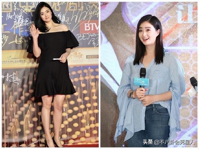 看脸90斤,看腿150斤,这7位女星小脸配粗腿,身材太不协调