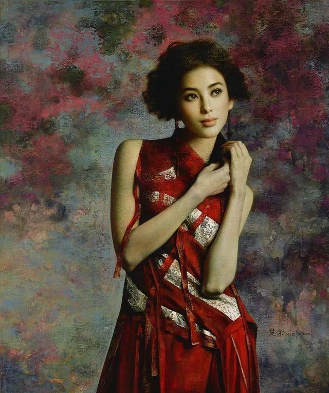 他画了幅“裸女图”,因太美被盗上千万次,有人强行给它穿上衣服
