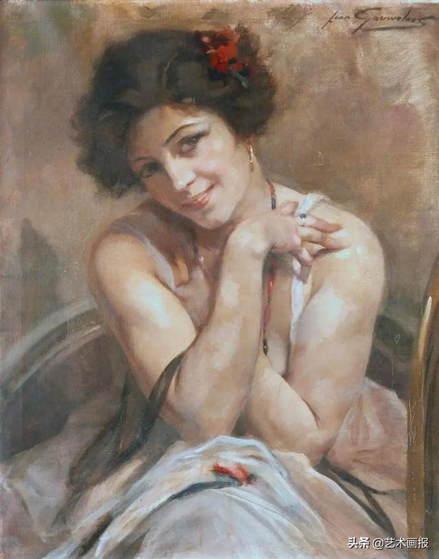 艺术家古韦卢斯的女性人体油画,每一幅画都美到了极致
