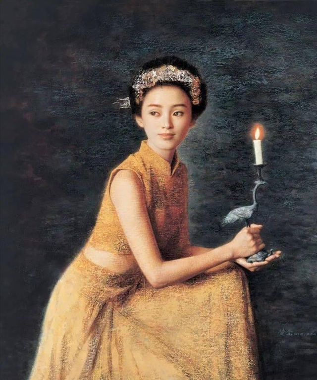 他画了幅“裸女图”,因太美被盗上千万次,有人强行给它穿上衣服