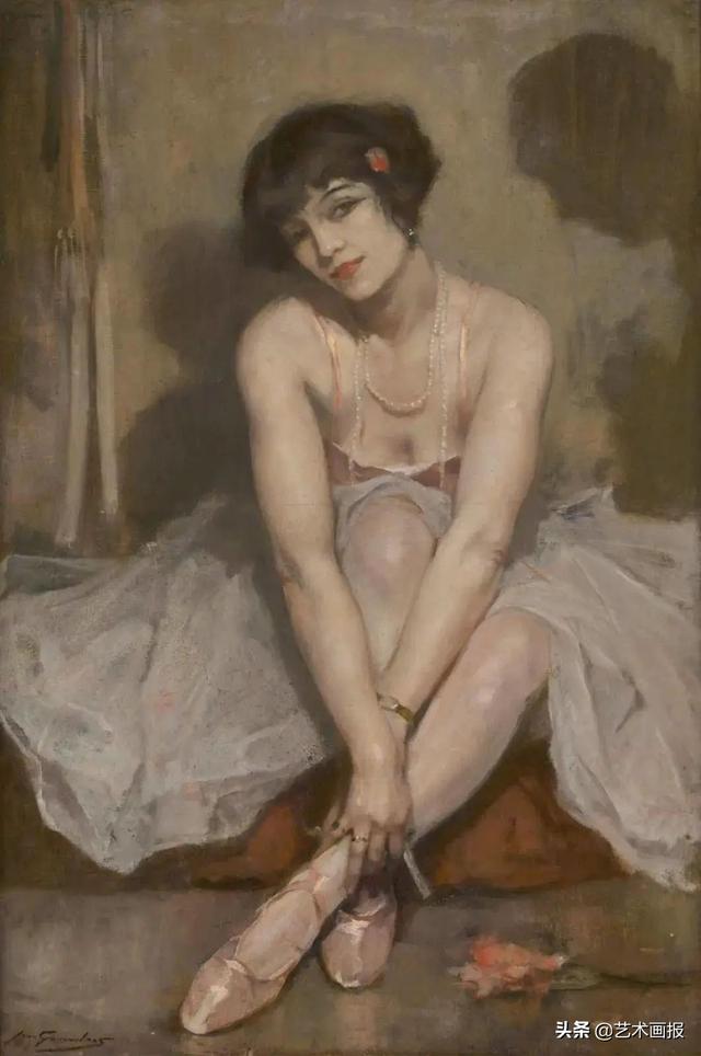 艺术家古韦卢斯的女性人体油画,每一幅画都美到了极致