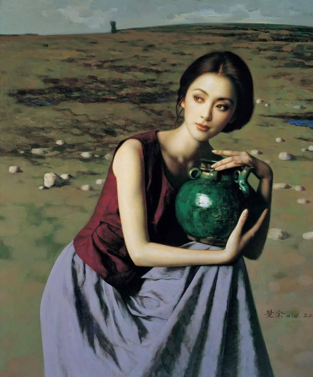 他画了幅“裸女图”,因太美被盗上千万次,有人强行给它穿上衣服