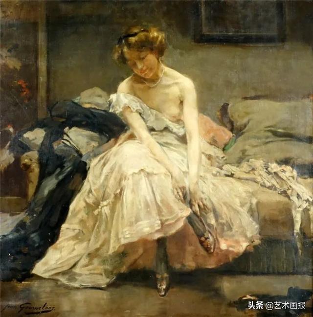 艺术家古韦卢斯的女性人体油画,每一幅画都美到了极致