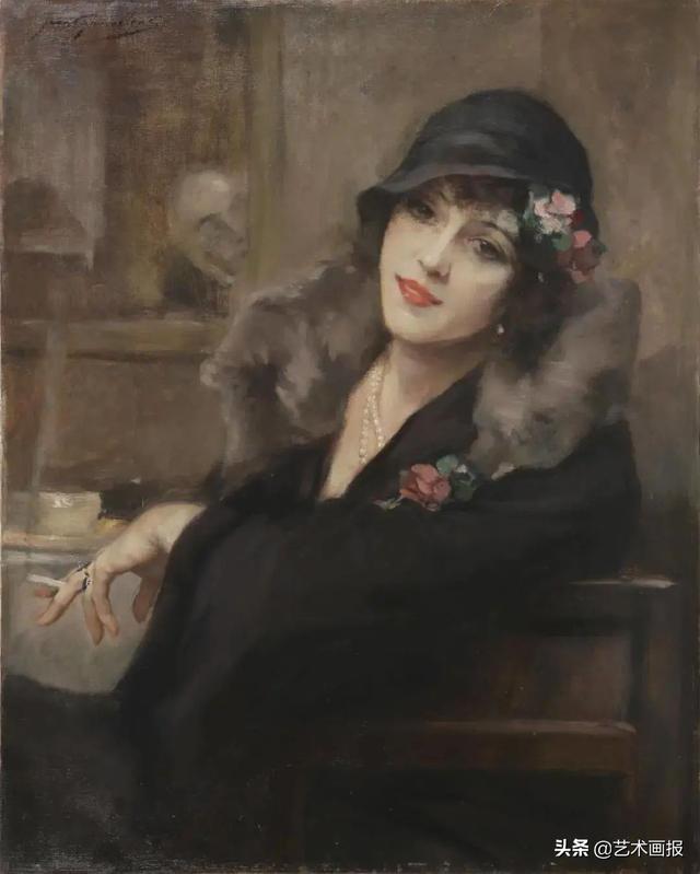 艺术家古韦卢斯的女性人体油画,每一幅画都美到了极致