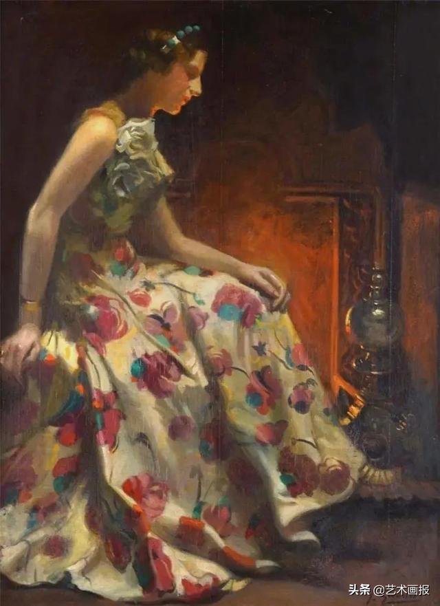 艺术家古韦卢斯的女性人体油画,每一幅画都美到了极致