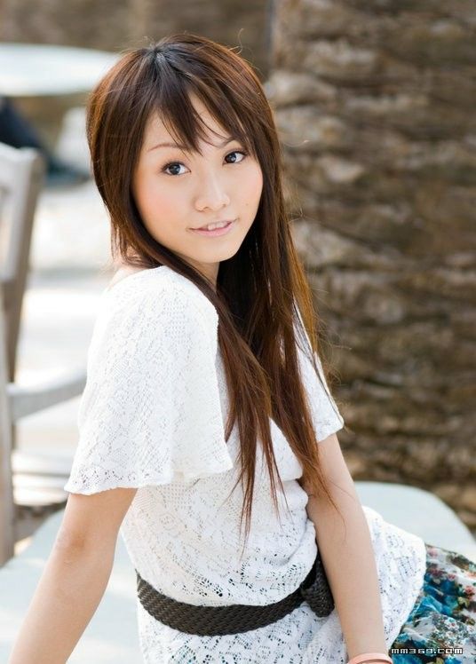 清纯美女公园写真