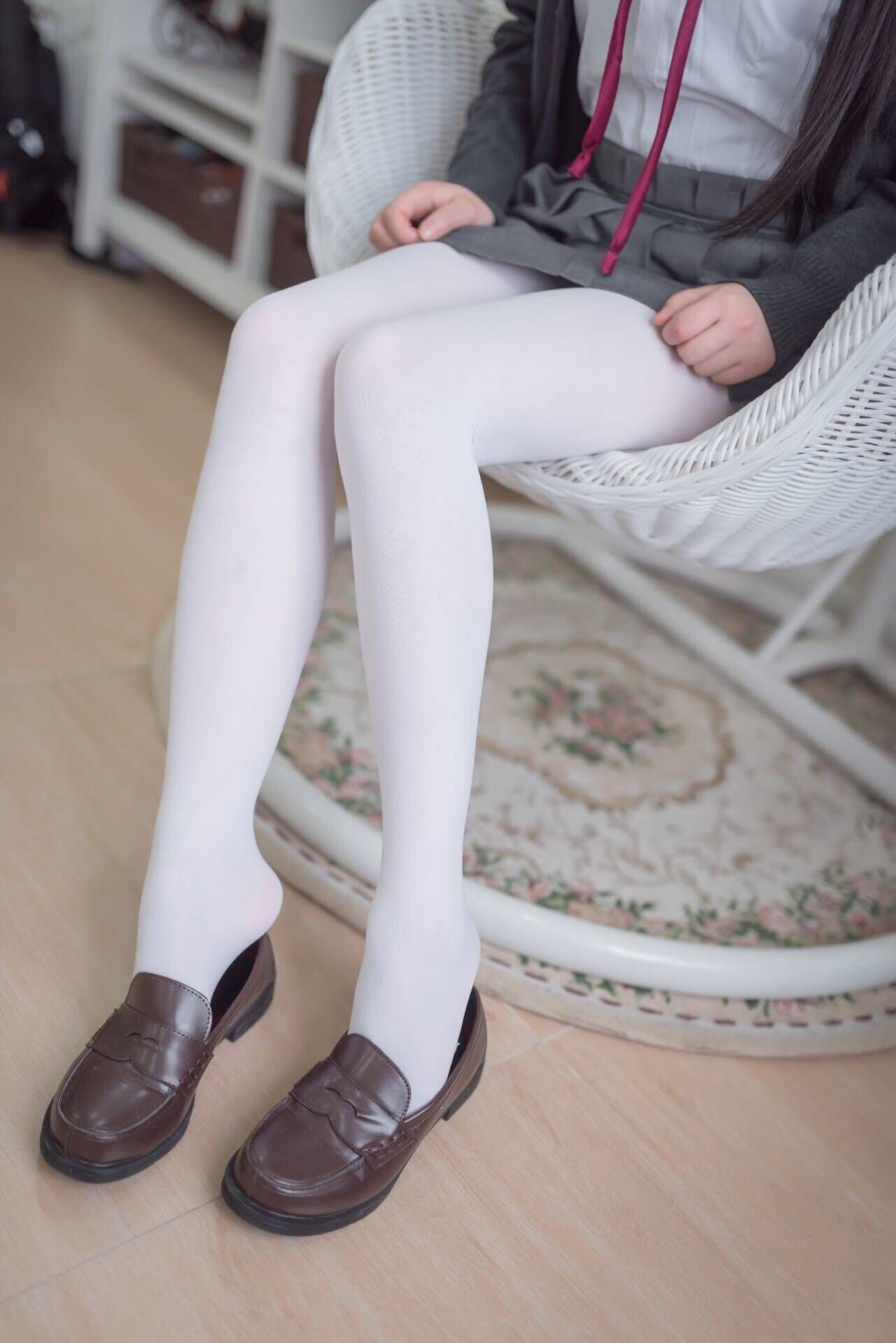 白丝少女