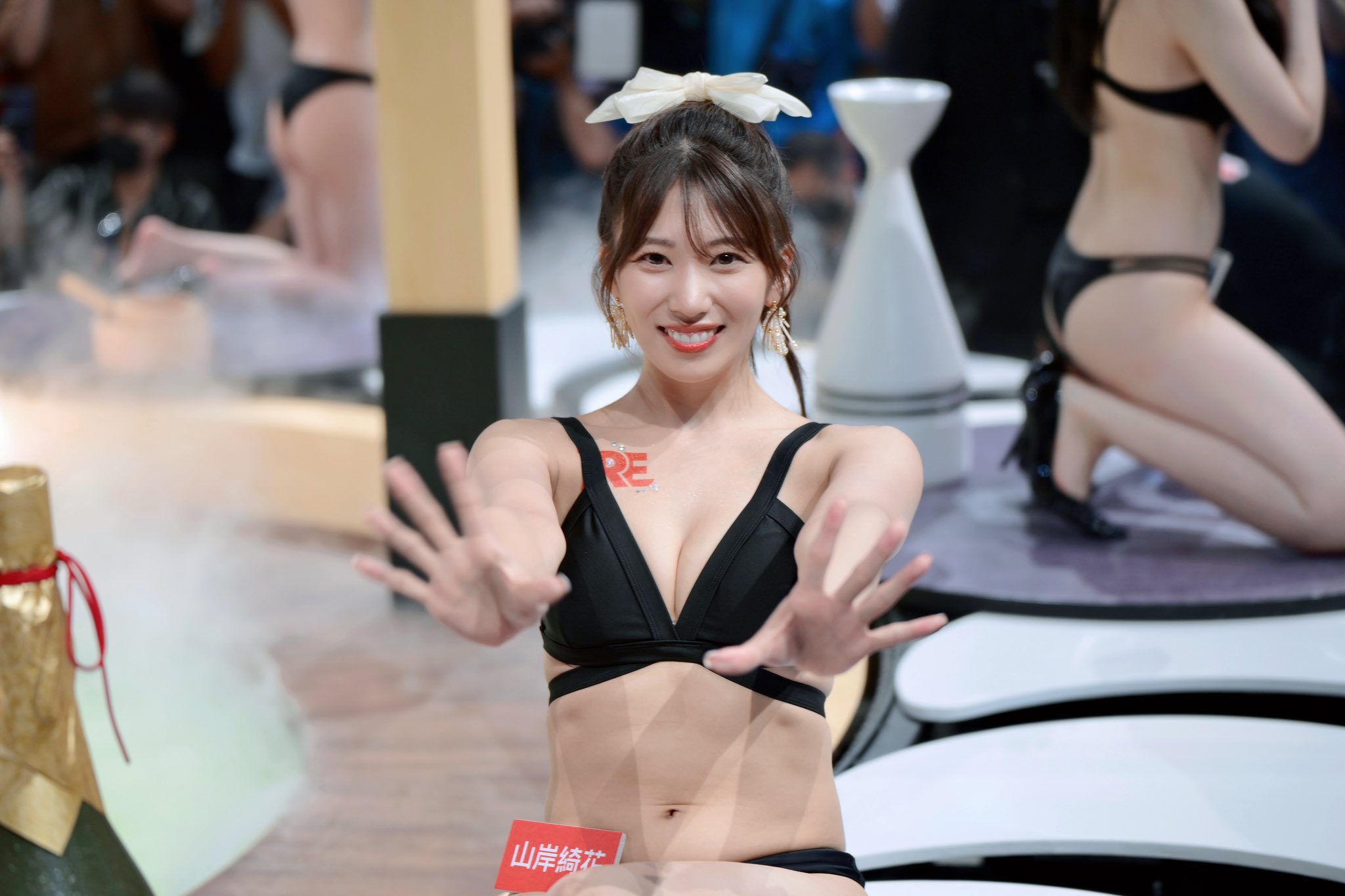 台北成人展上漂亮的日本AV女优