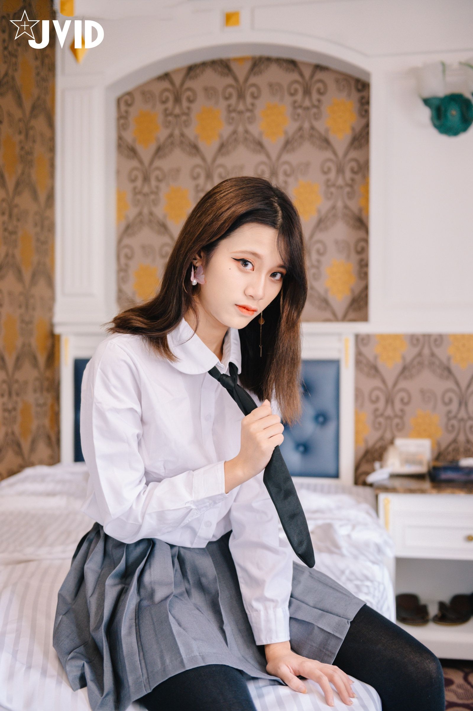 JK学妹风骚的样子