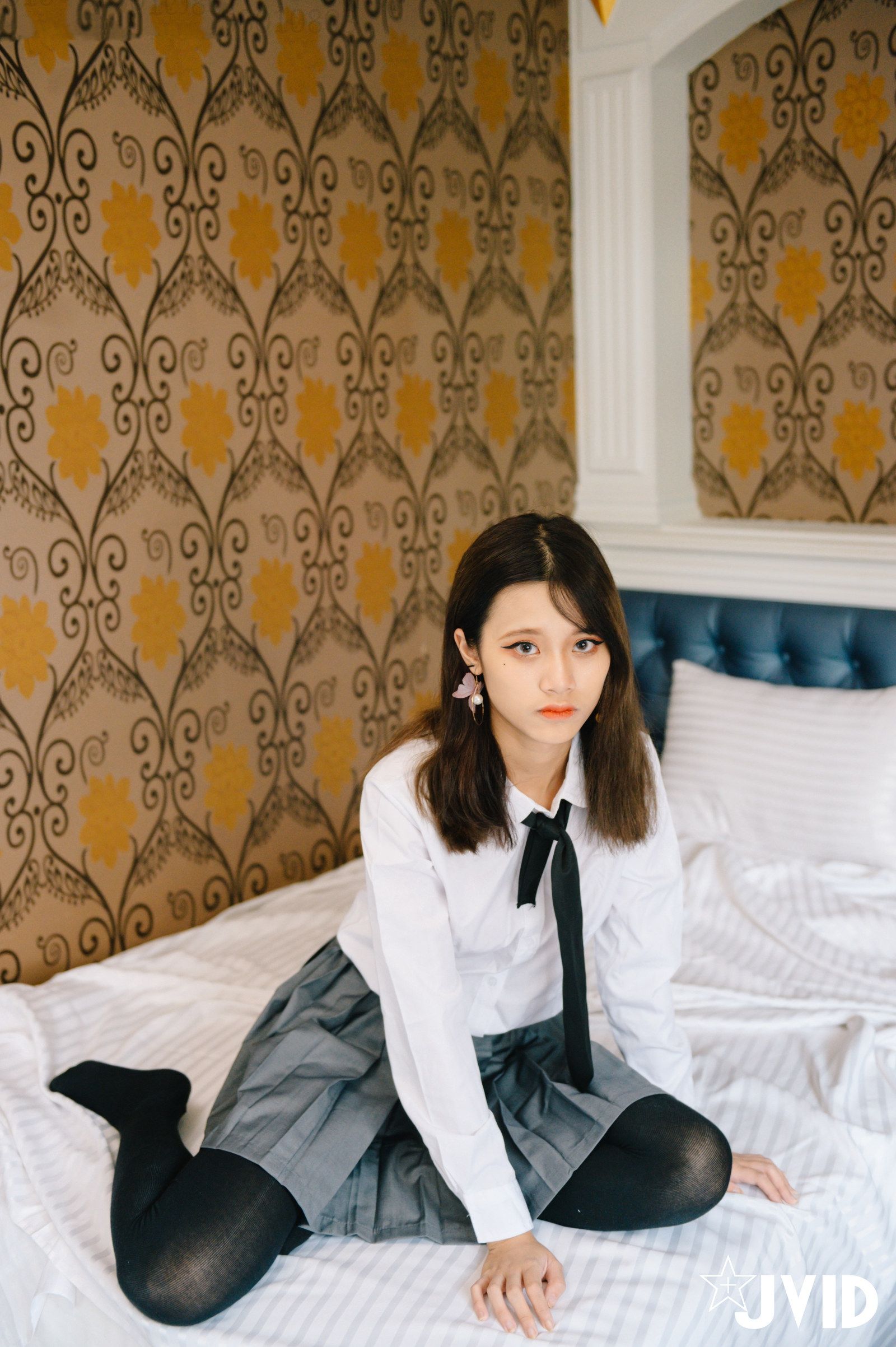 JK学妹风骚的样子