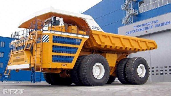 4660马力怪兽，载重450吨，BelAZ 75710矿用自卸车价值4千万
