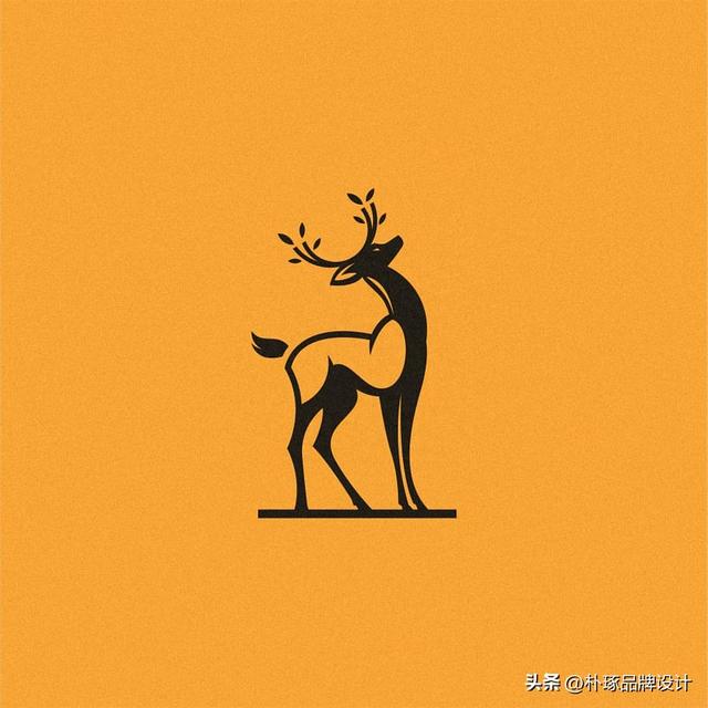 鹿同禄 鹿符号元素创意标志logo设计集锦