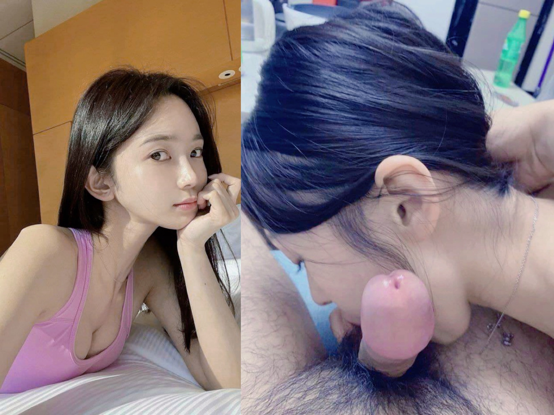 反差婊，清纯VS淫荡 二