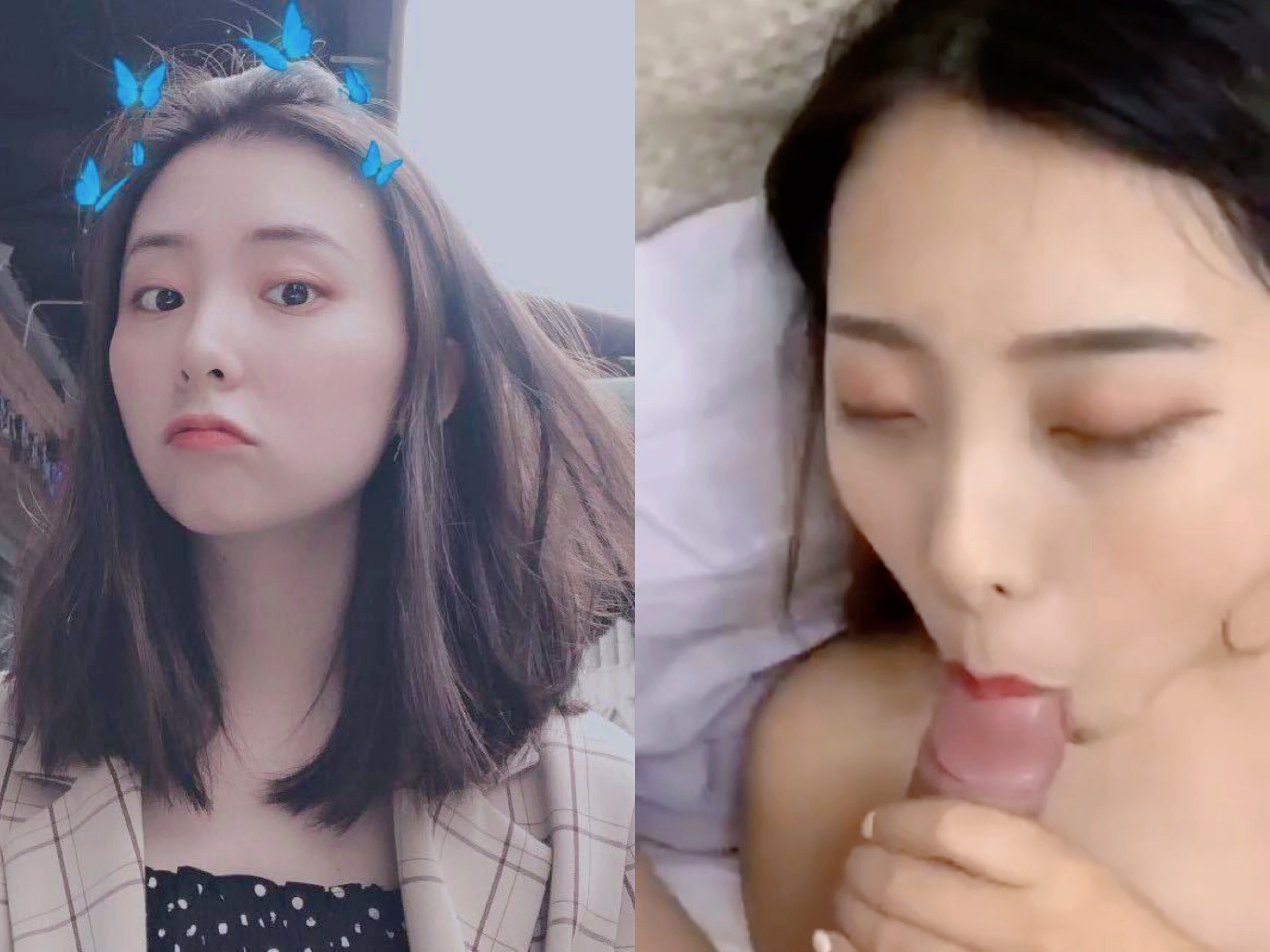 反差婊，清纯VS淫荡 二