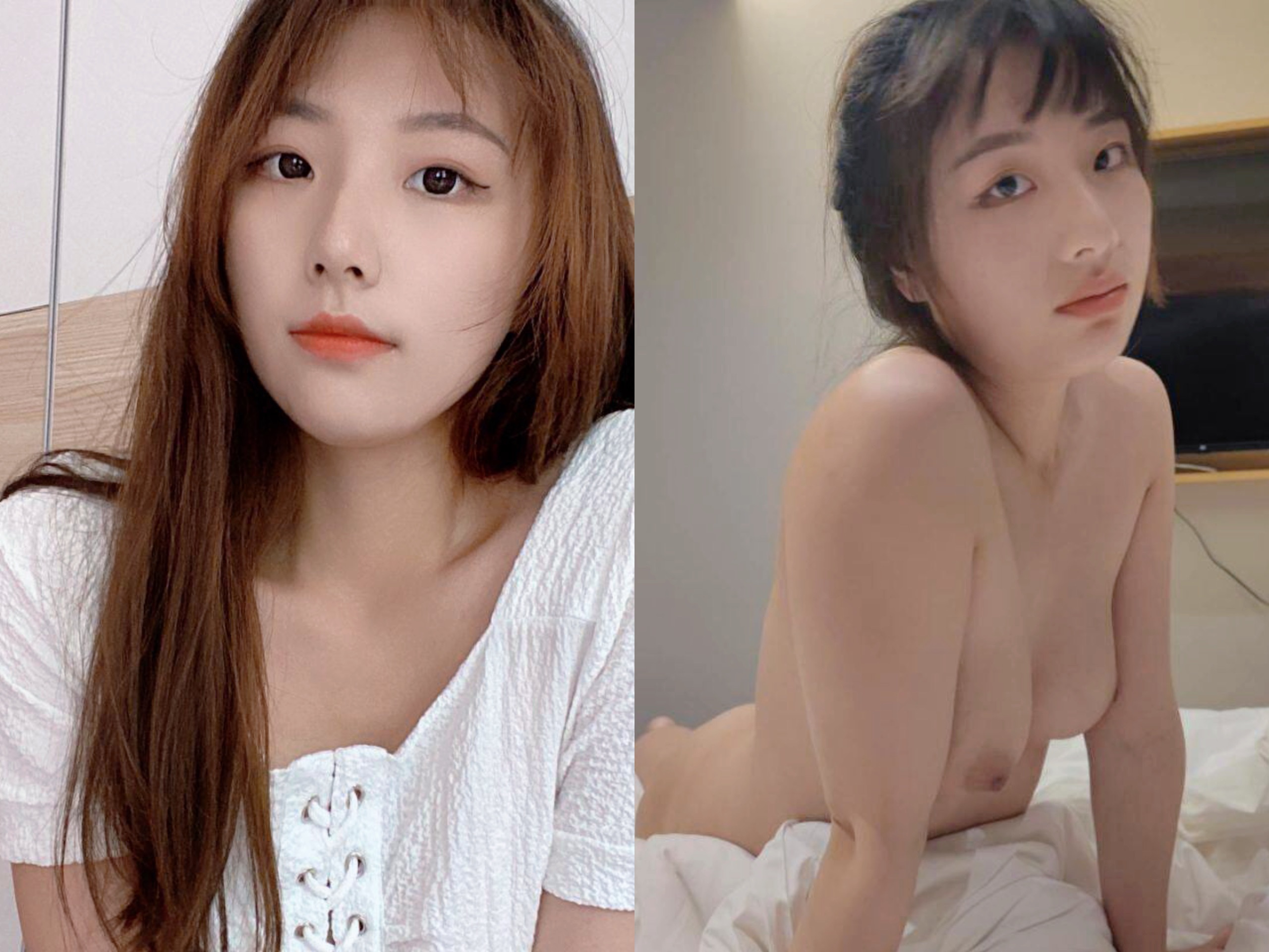 露脸反差婊，清纯少女VS淫荡母狗