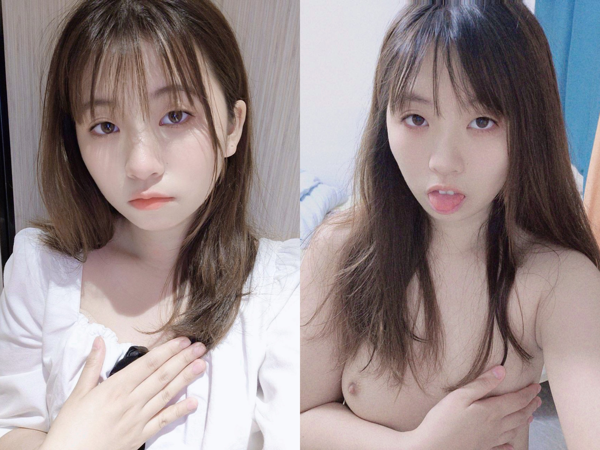 露脸反差婊，清纯少女VS淫荡母狗