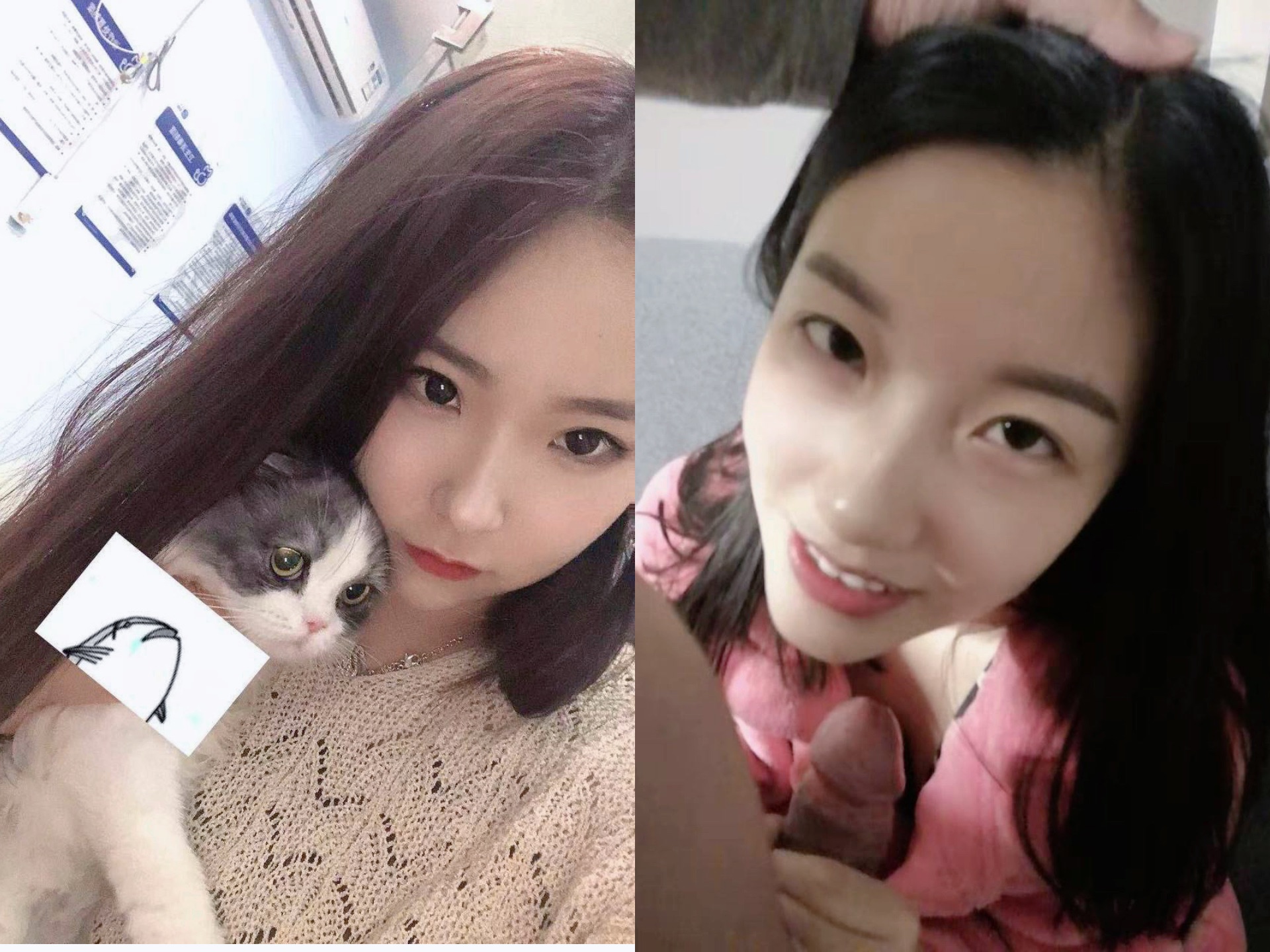 ［双面女神］露脸反差婊，清纯女神VS淫荡母狗