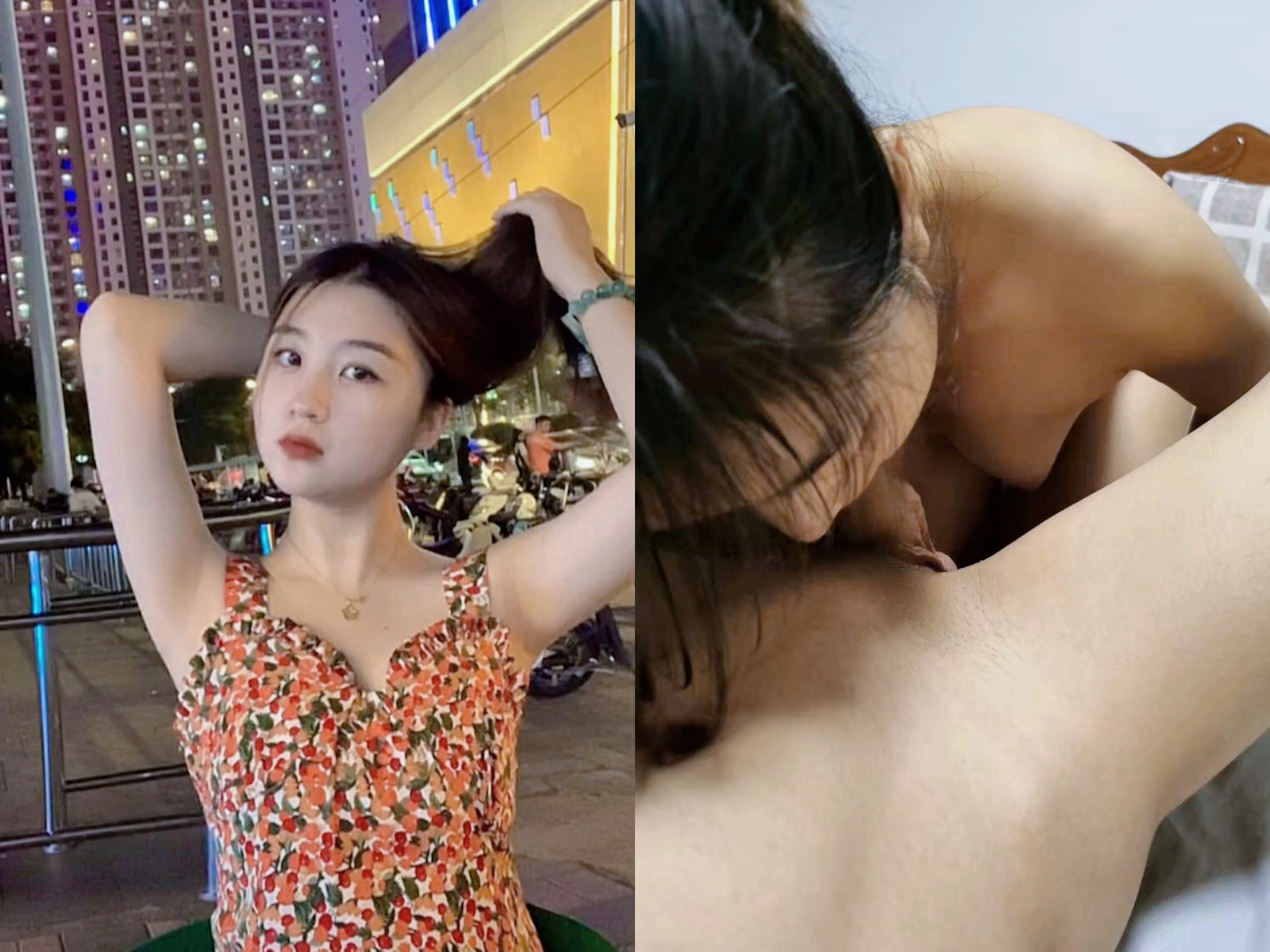 ［双面女神］露脸反差婊，清纯女神VS淫荡母狗