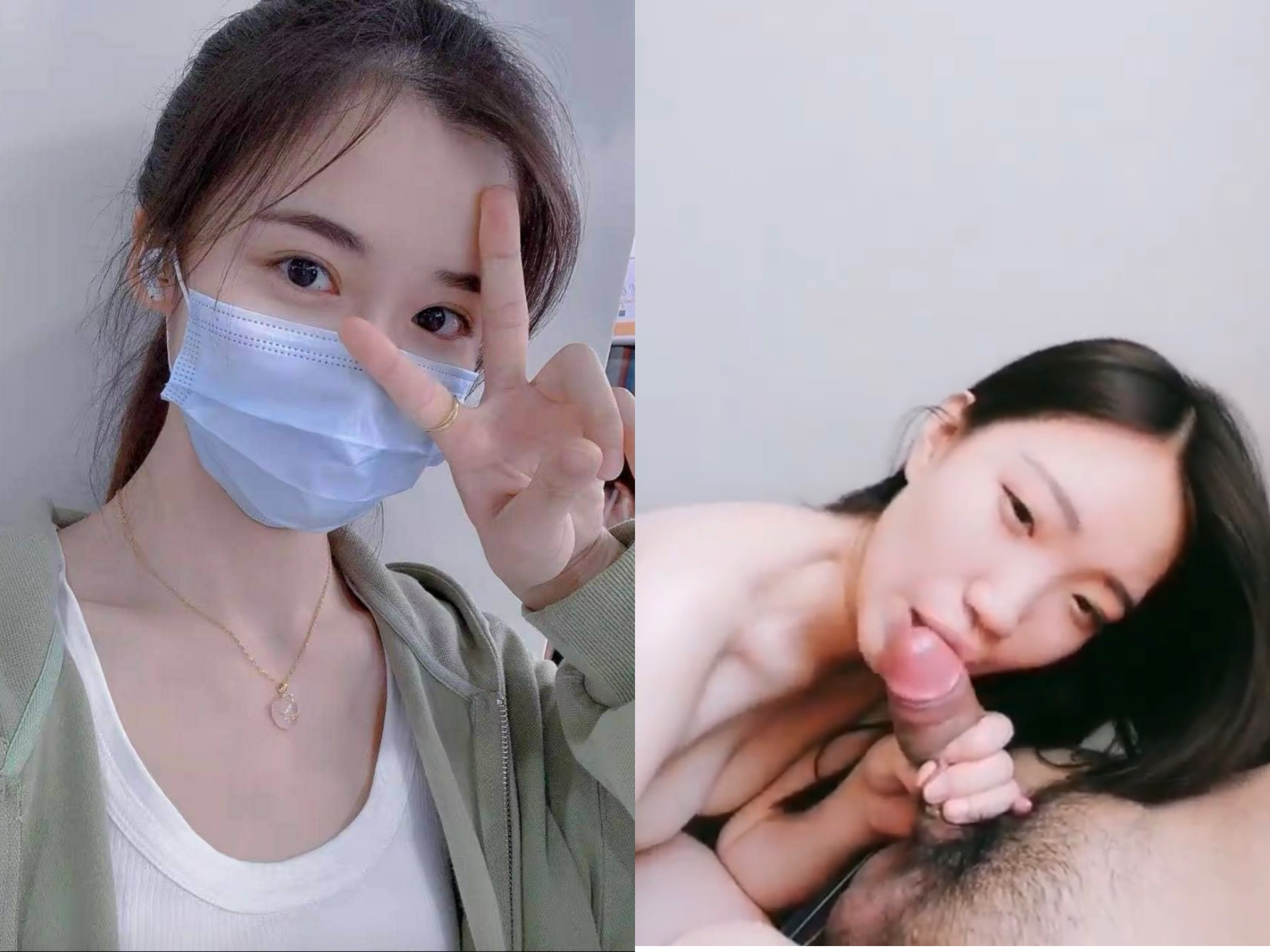 ［双面女神］露脸反差婊，清纯女神VS淫荡母狗