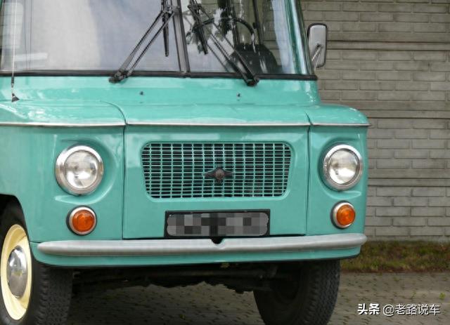 经典的波兰尼萨522面包车 底盘与GAZ-M20轿车基本相同