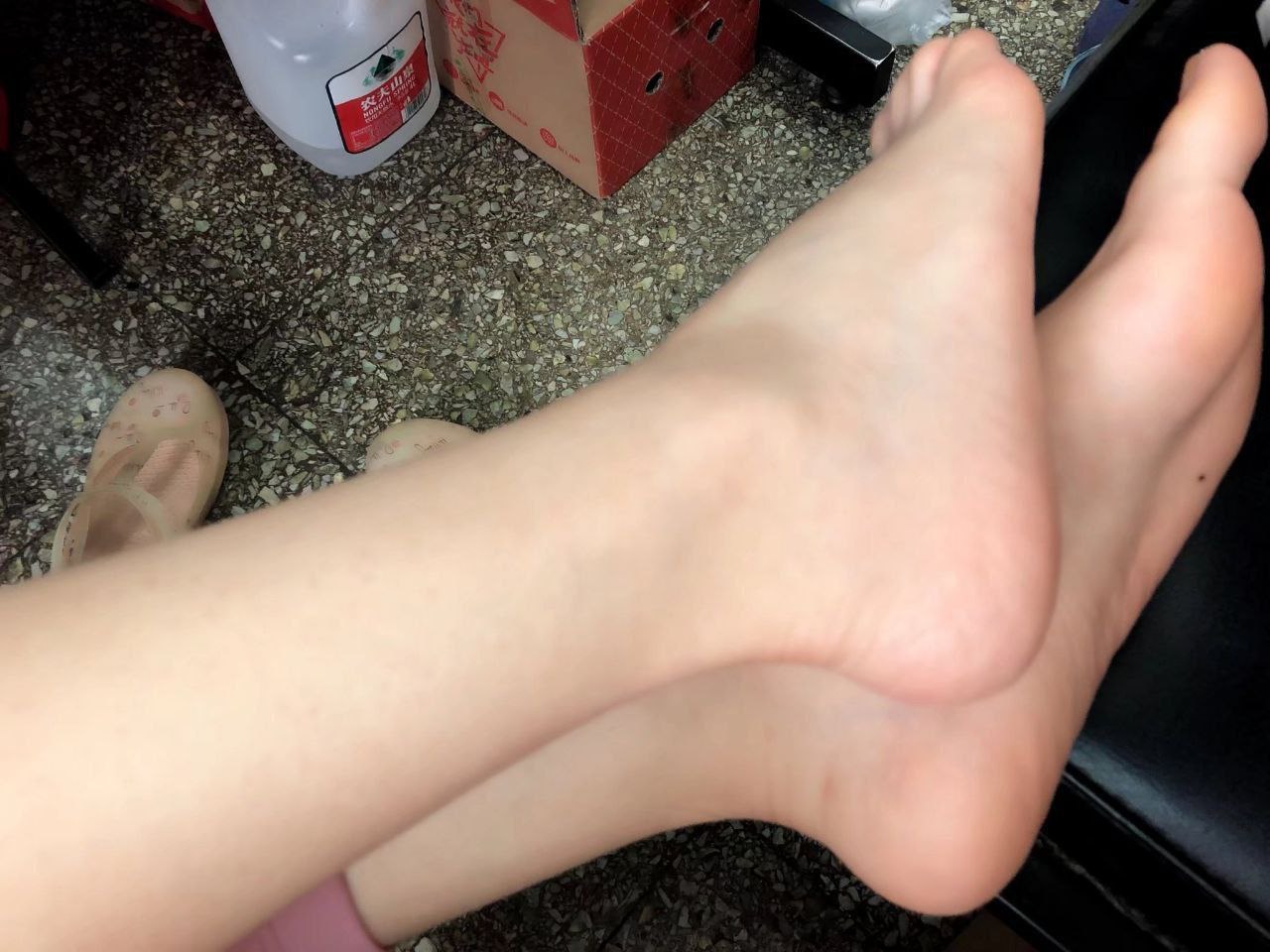 我爱的玉足