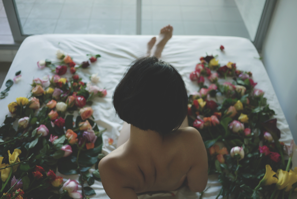 文艺范美女照片